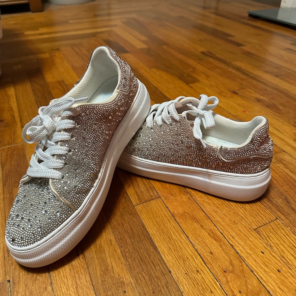 Hey Girl by Corky’s Sparkling Sneakers